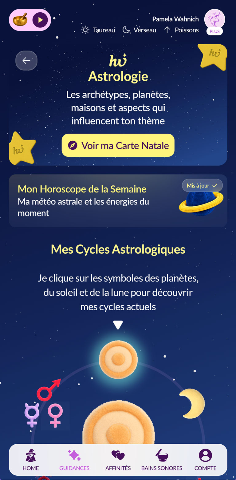 App Holistic Witch — Cycles
